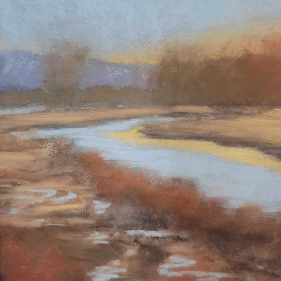 Winter Sunset | 9x12