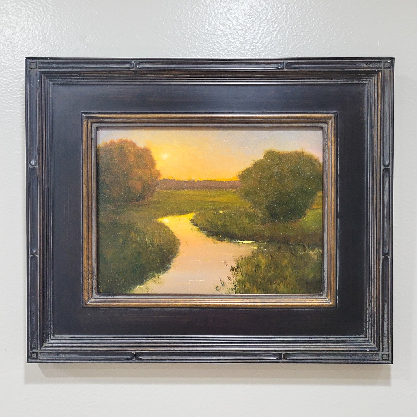 Sunset on the River | 9x12