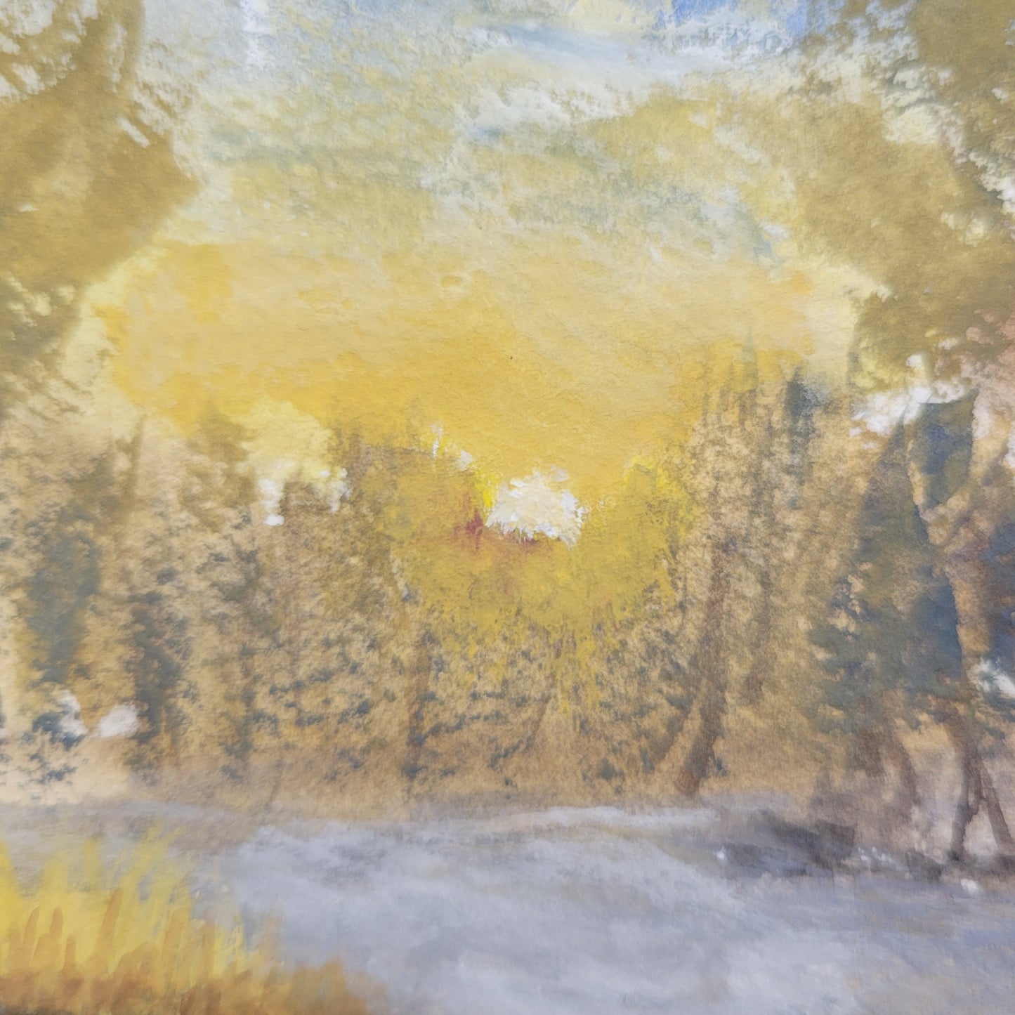 Winter Sunset | 5x7