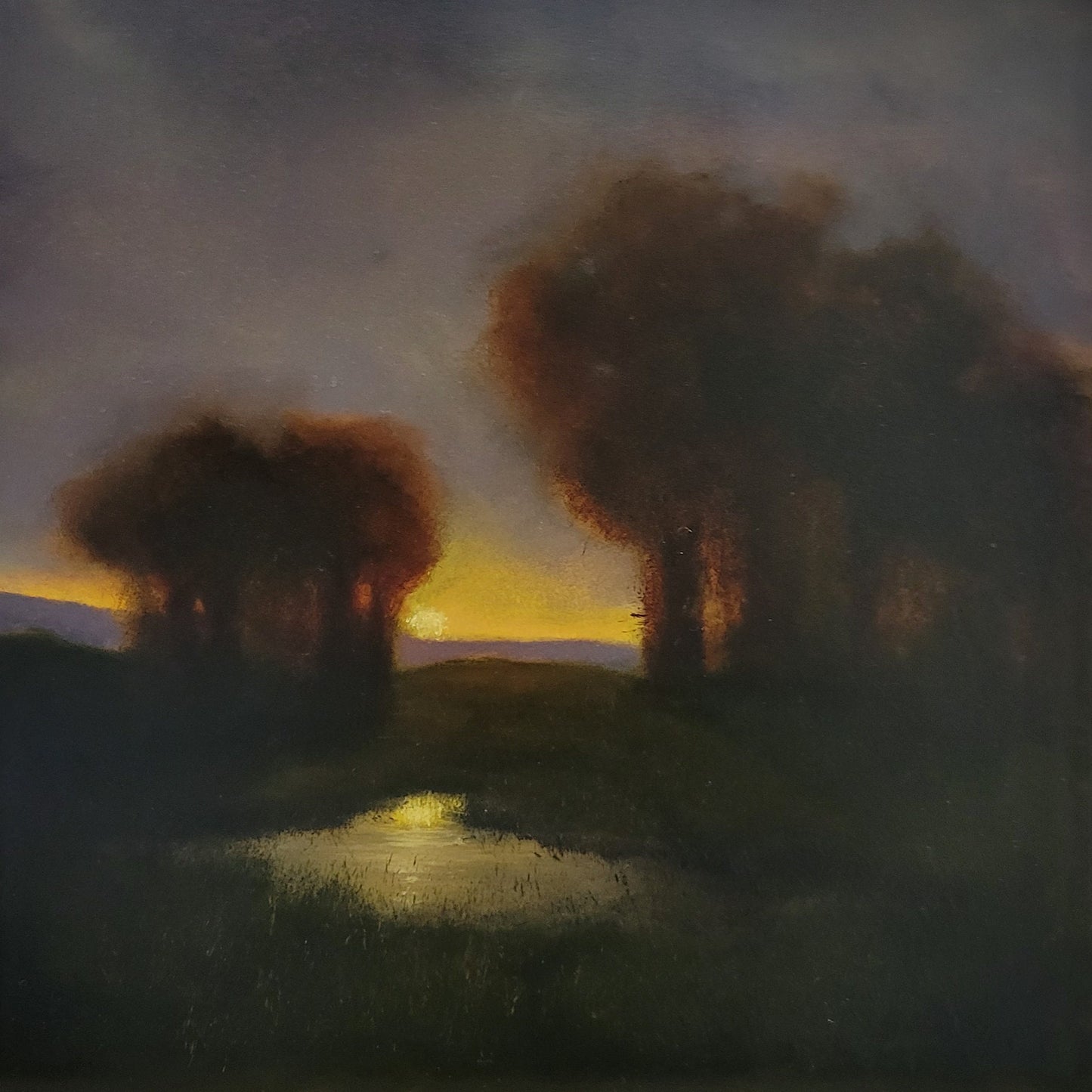 Pond Sunset | 10x10