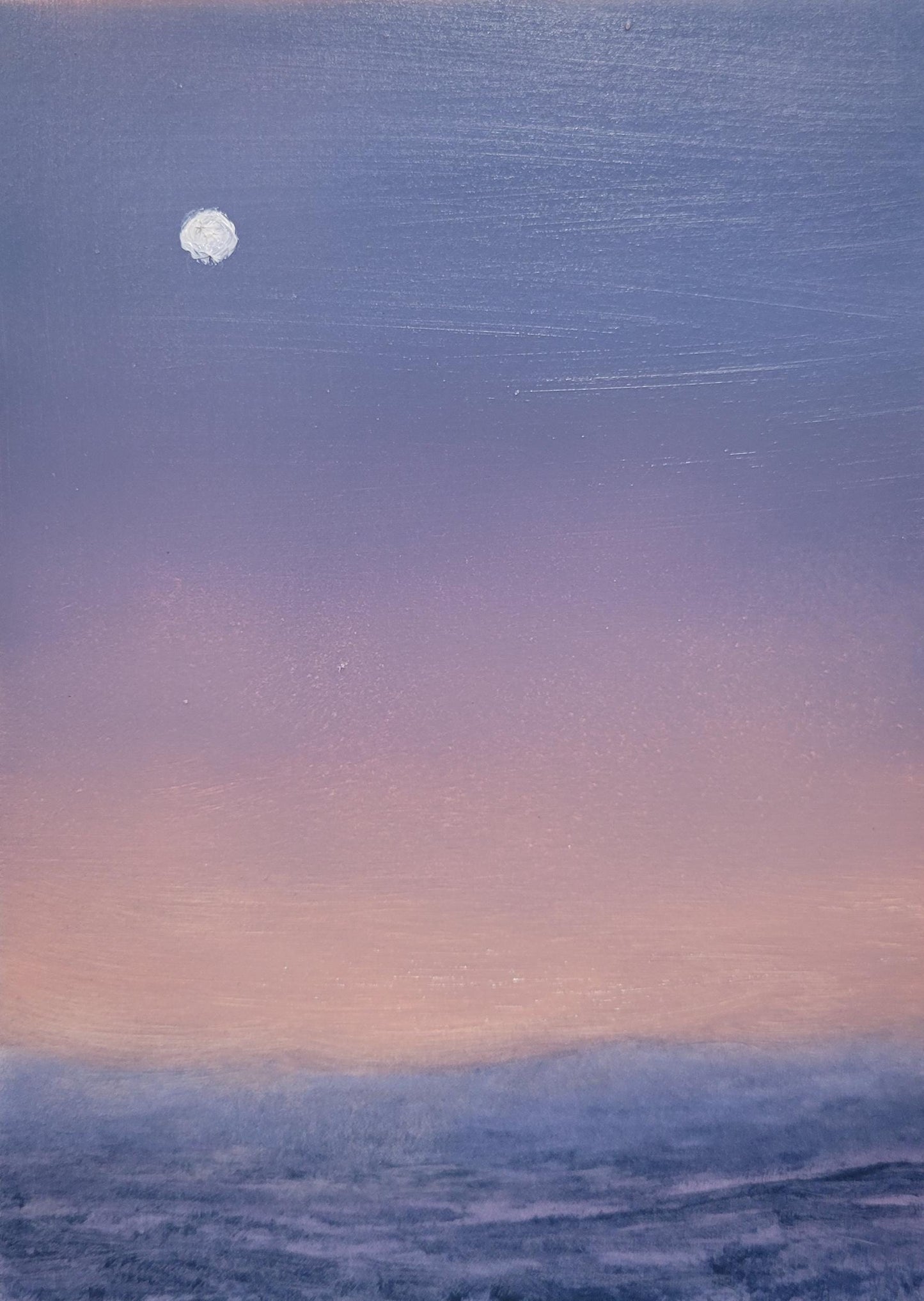 Moon at Sunset | 7x5