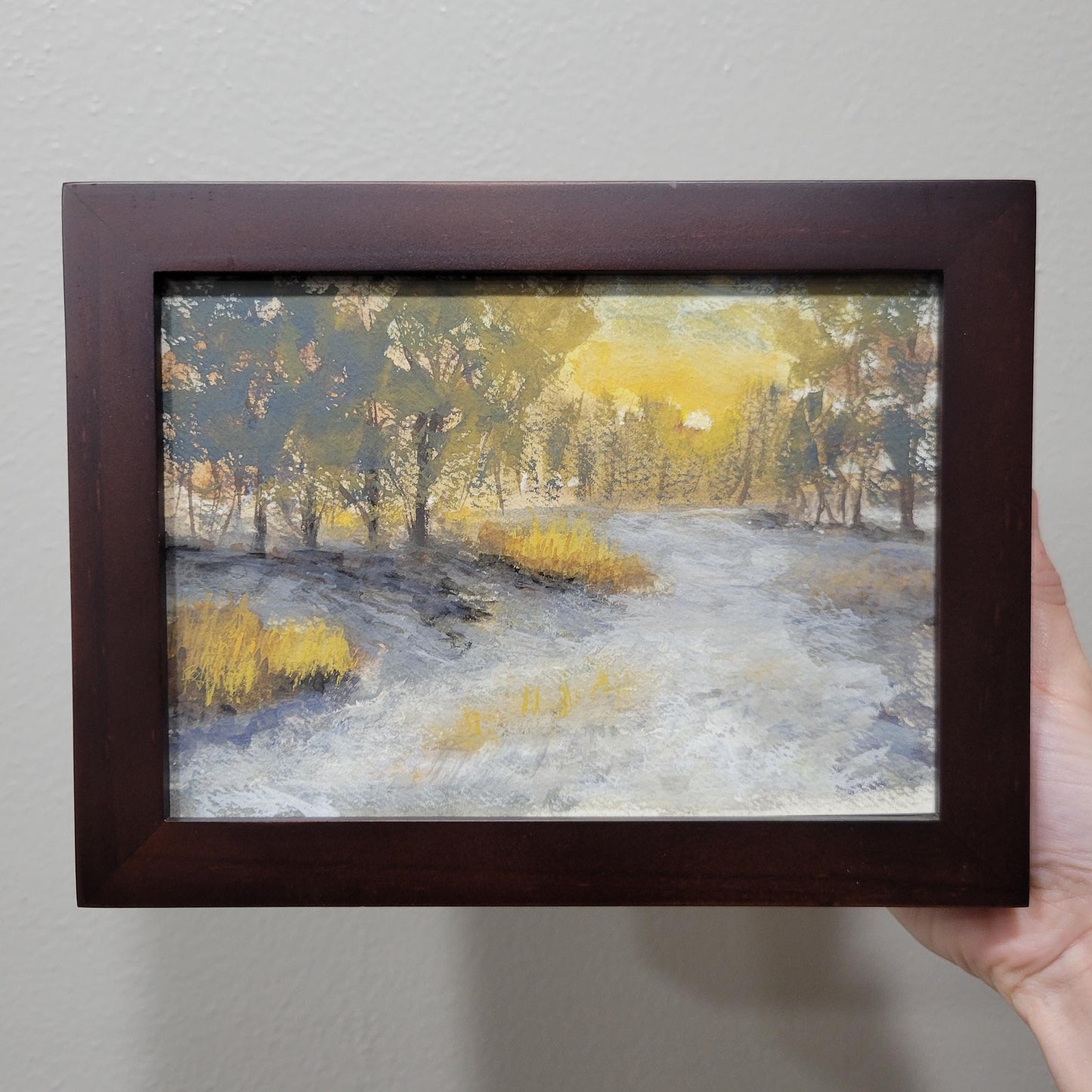 Winter Sunset | 5x7