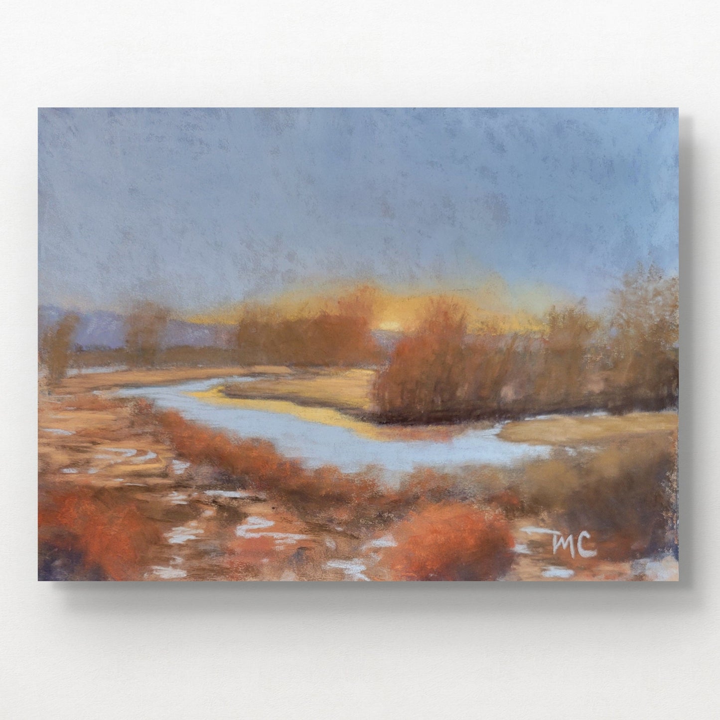 Winter Sunset | 9x12