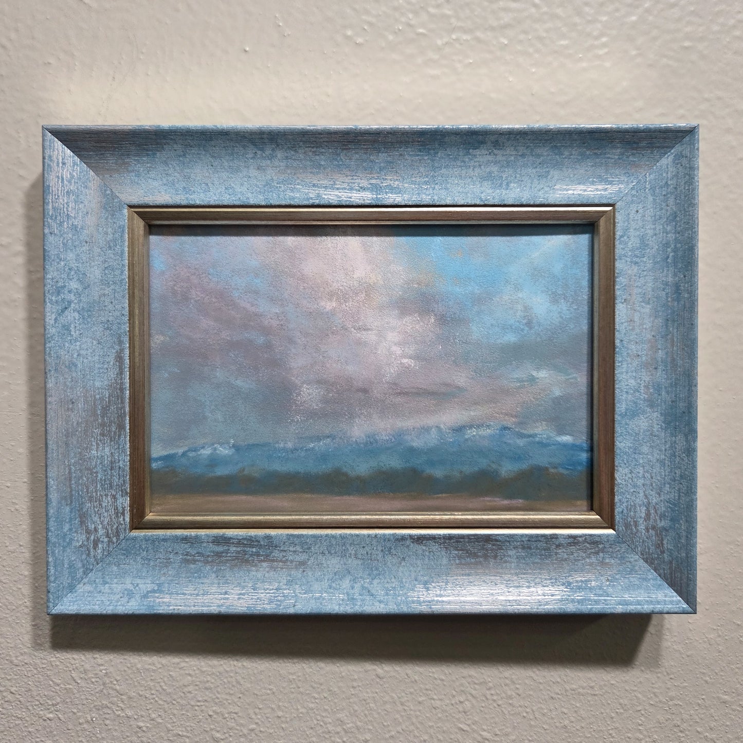 Framed Cloud Painting | 4x6