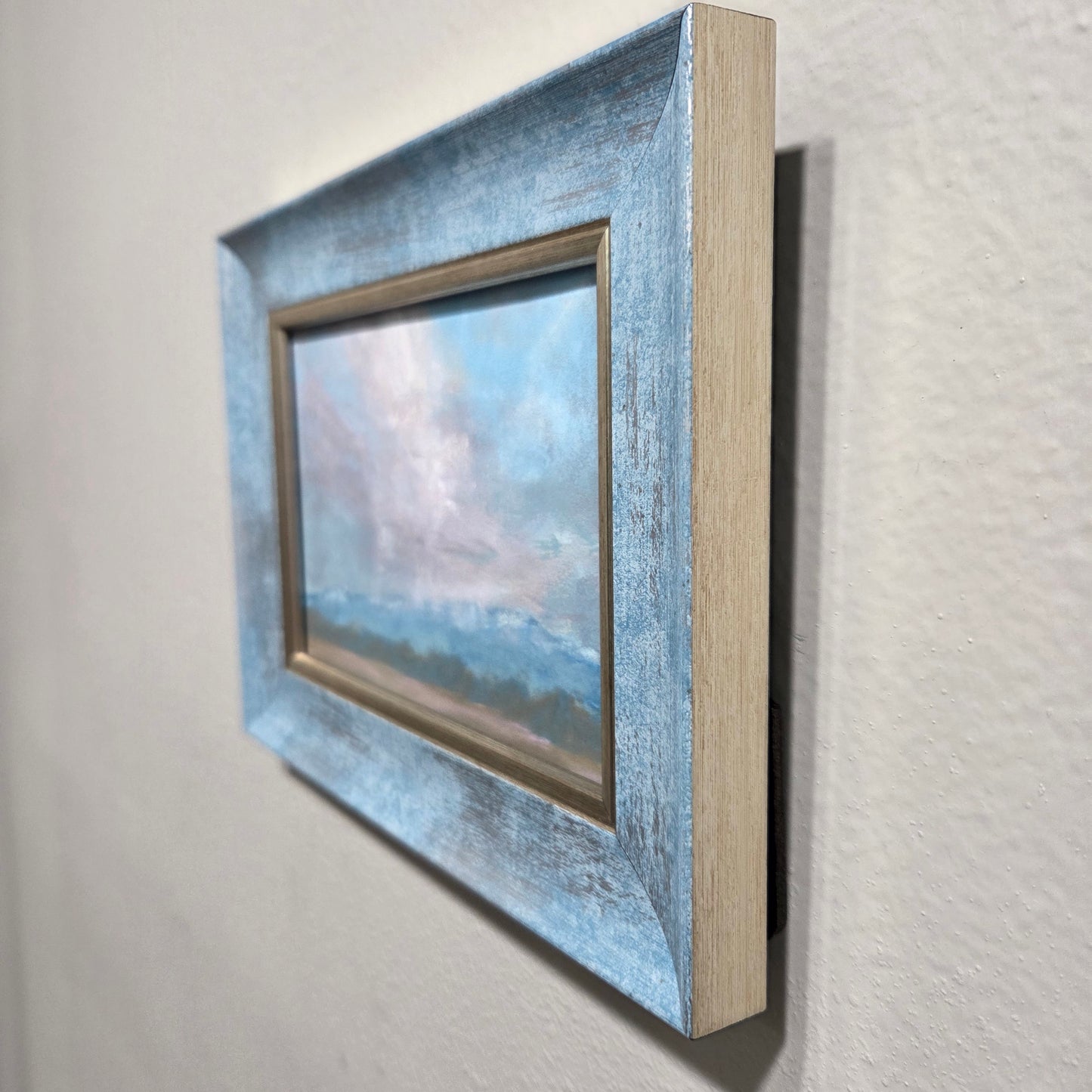Framed Cloud Painting | 4x6