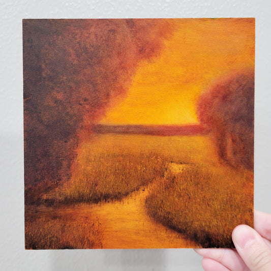 River Sunset | 6x6
