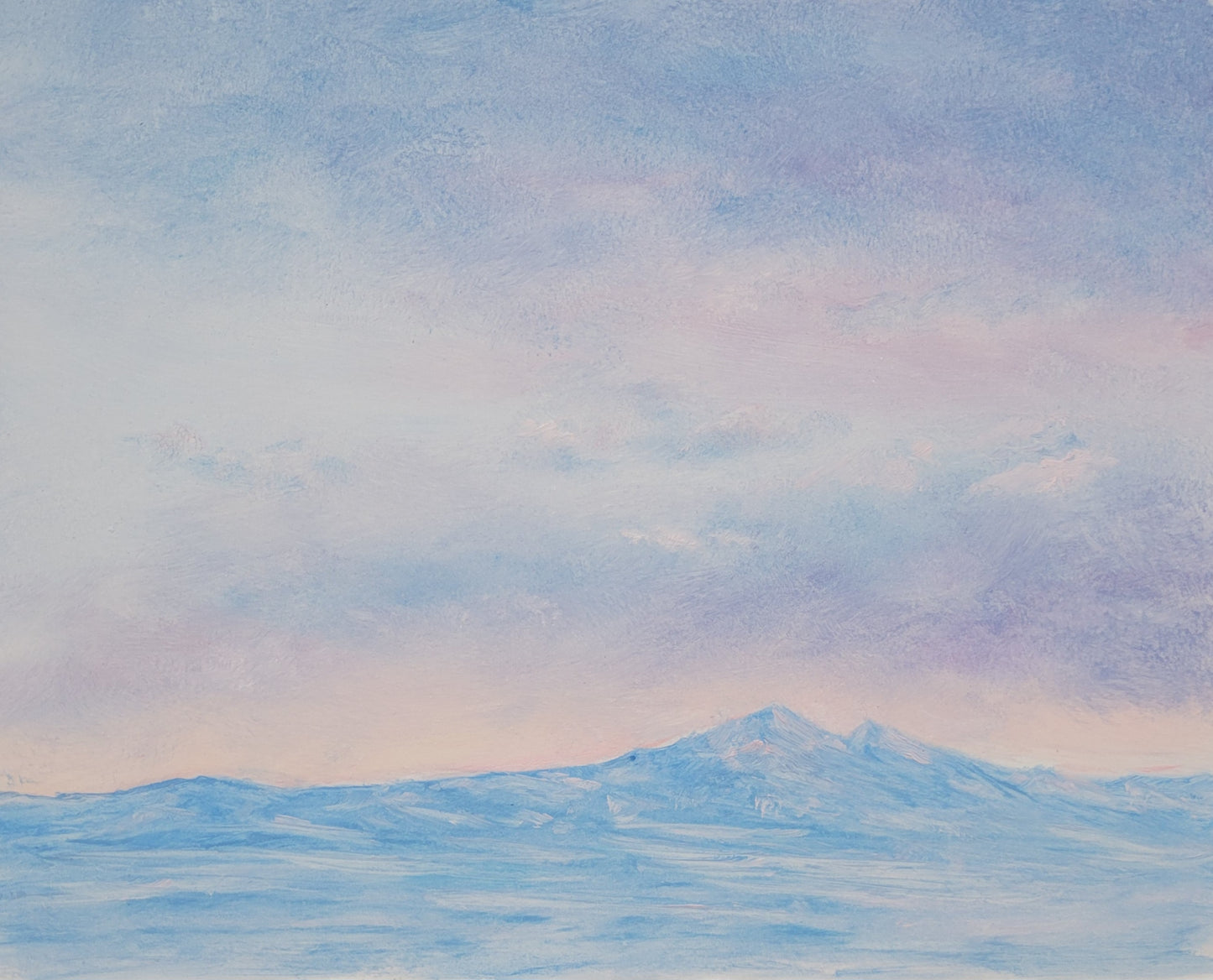 Mountain Sunset | 8x10