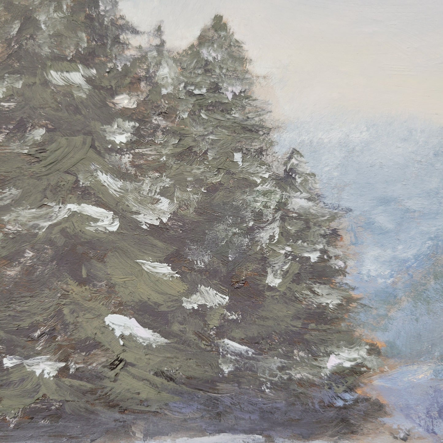 Green Canyon Snow | 9x12