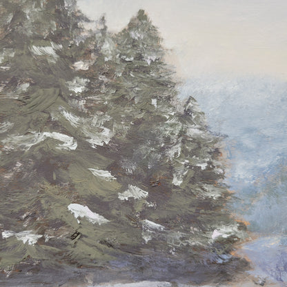Green Canyon Snow | 9x12