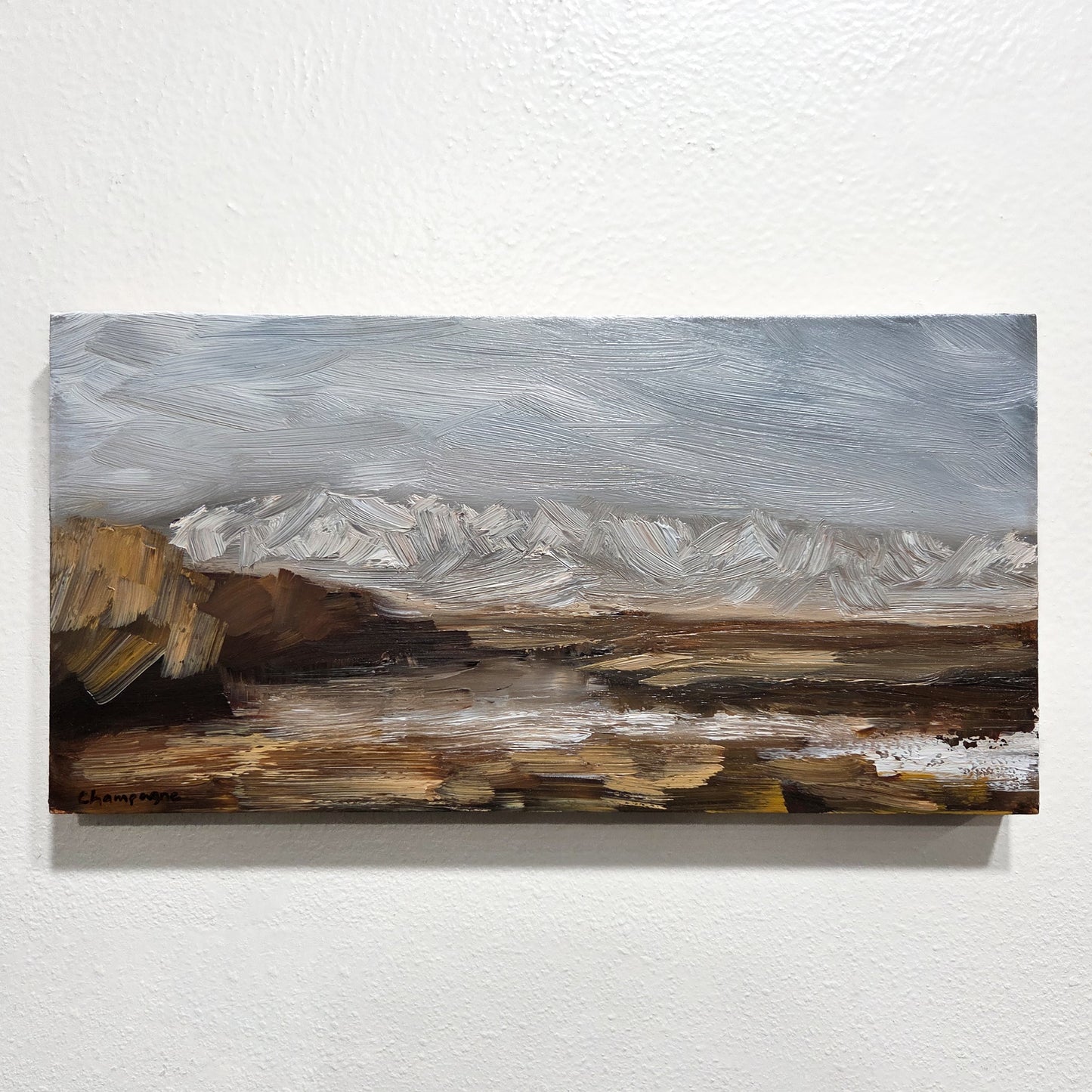 Winter Days | 6x12 - Michelle Champagne Art