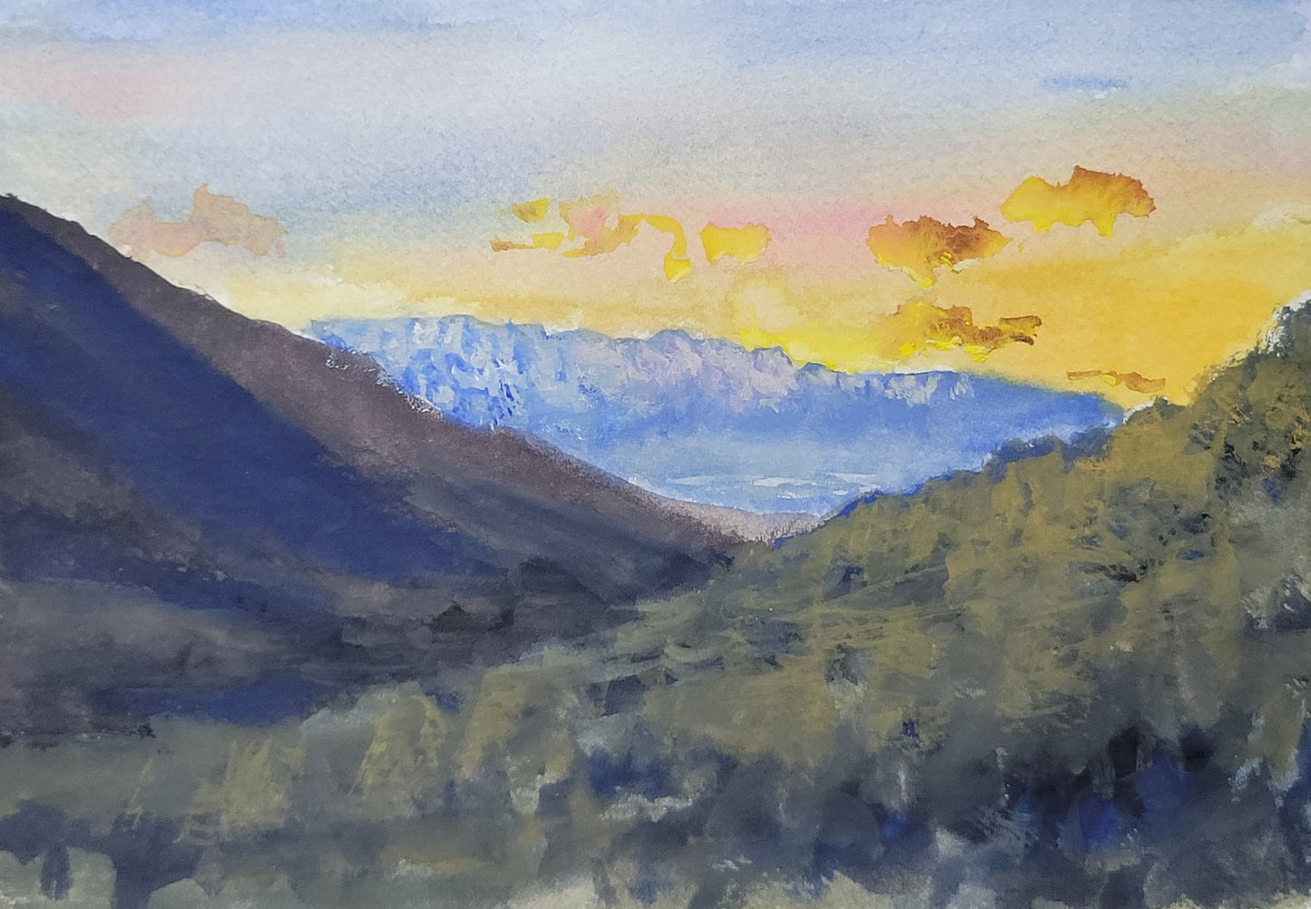 Valley Sunset | 5x7