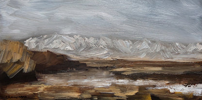 Winter Days | 6x12 - Michelle Champagne Art