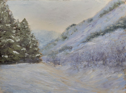 Green Canyon Snow | 9x12