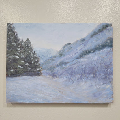 Green Canyon Snow | 9x12