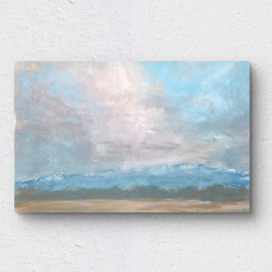 Framed Cloud Painting | 4x6