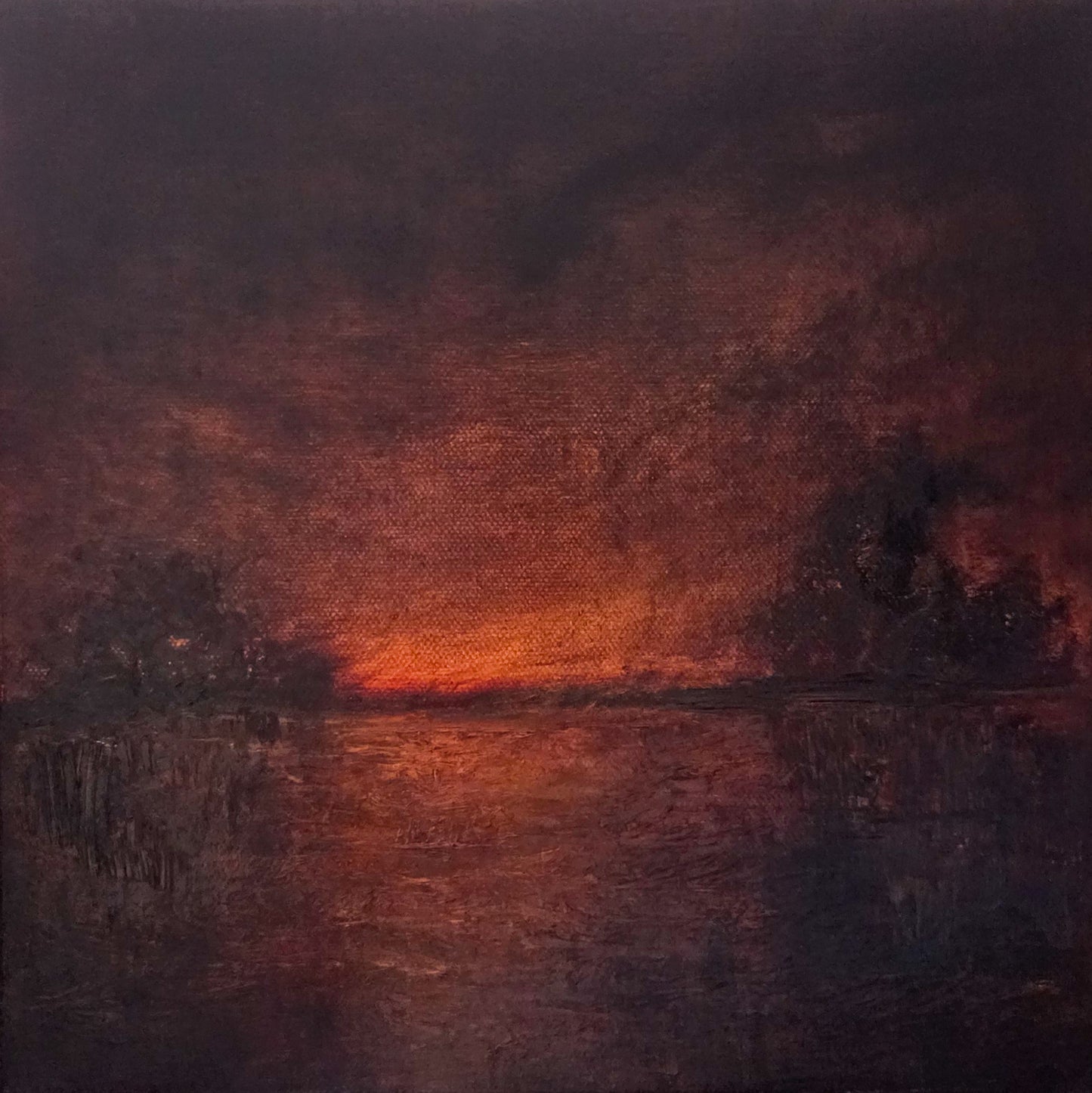 Burning Horizon | 10x10 - Michelle Champagne Art