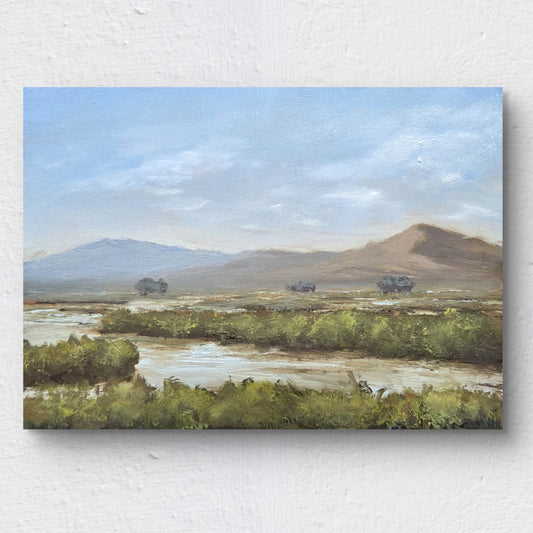 Marsh and Mountains | 5x7